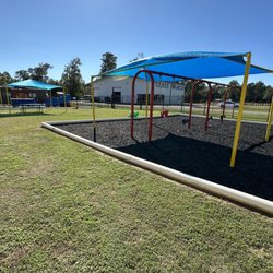 Promise Land Learning Center - Our playground has plenty of space to play, as well as an area for younger children and for older.