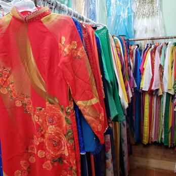 Adam Tailoring & Alterations - Racks of ao dai - Sewing & Alterations Near Me - Seattle, Washington