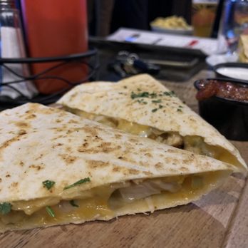 Loft18 - Chicken Fajita Quesadilla - really good!! - Sports Bars Near Me - Houston, Texas Loft18 - Chicken Fajita Quesadilla - really good!! - Sports Bars Near Me - Houston, Texas