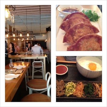 Danji - The dumplings (you get 5) and bibimbap - Korean Near Me - New York, New York Danji - The dumplings (you get 5) and bibimbap - Korean Near Me - New York, New York