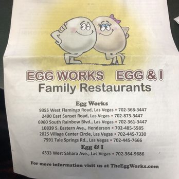 Egg Works - Love their menu - Breakfast & Brunch Near Me - Las Vegas, Nevada