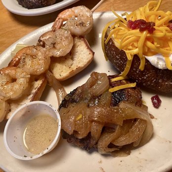 Texas Roadhouse - My dinner- 6 oz sirloin with loaded baked potato - Steakhouses Near Me - Miami, Florida Texas Roadhouse - My dinner- 6 oz sirloin with loaded baked potato - Steakhouses Near Me - Miami, Florida