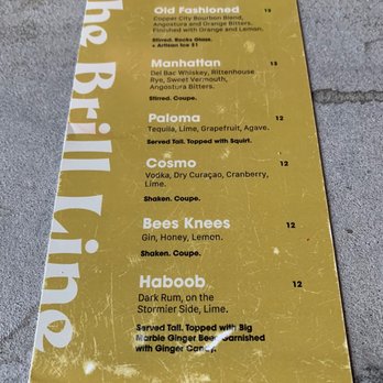 The Churchill - The Brill Line menu - loved the Old Fashion - Venues & Event Spaces Near Me - Phoenix, Arizona The Churchill - The Brill Line menu - loved the Old Fashion - Venues & Event Spaces Near Me - Phoenix, Arizona