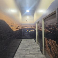 Maverik Adventure's First Stop - Nice entry to the restrooms