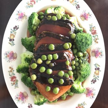 Chen Vegetarian House - Teriyaki "salmon" - Vegetarian Near Me - West Reading, Pennsylvania