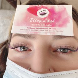 Bling Lash - Purple lashes
