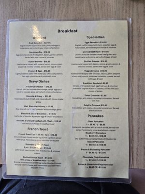 Menu photo 2 The Tides Hoodsport, WA