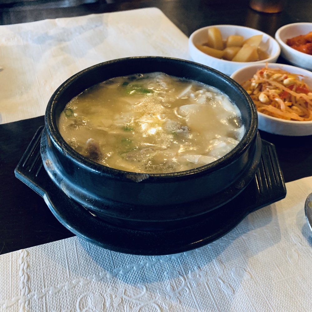 BBB Tofu House - Galbi soon tofu soup + egg - Korean Near Me - Orlando, Florida