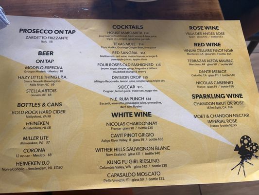 Menu photo 1 The Strand DC Washington, DC, DC Menu photo 1 The Strand DC Washington, DC, DC