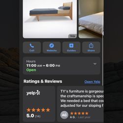 TY Fine Furniture - You should update your hours and not waste everyones time. Thanks