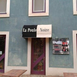 La Poule Noire - Une des entrées du resto