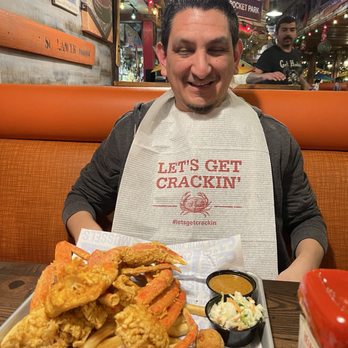 Joe's Crab Shack - The husb with his bib - Seafood Near Me - Garden Grove, California Joe's Crab Shack - The husb with his bib - Seafood Near Me - Garden Grove, California
