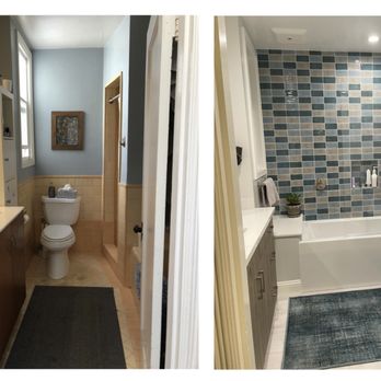 Gerson Construction - Bathroom before and after - General Contractors Near Me - San Francisco, California