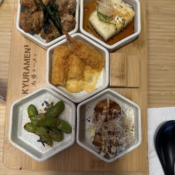 Kyuramen - Platter appetizer - Ramen Near Me - Knoxville, Tennessee Kyuramen - Platter appetizer - Ramen Near Me - Knoxville, Tennessee