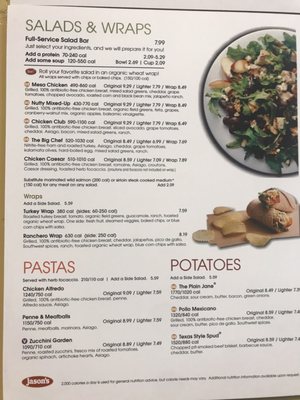 Menu photo 2 Jason's Deli Las Vegas, NV