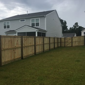 Charleston Fence - The fence is solid and we were even able to add an extra gate at the last minute. - Fences & Gates Near Me Charleston Fence - The fence is solid and we were even able to add an extra gate at the last minute. - Fences & Gates Near Me