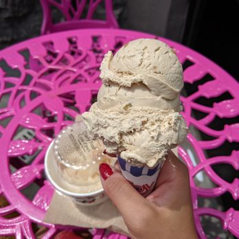 J P Licks - Maple Walnut and a dog treat - Desserts Near Me - Boston, Massachusetts J P Licks - Maple Walnut and a dog treat - Desserts Near Me - Boston, Massachusetts