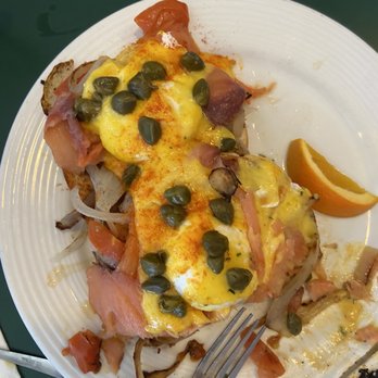 The Frog Pond - Lox Benedict - Breakfast & Brunch Near Me - St Pete Beach, Florida