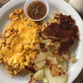 Carolyn's Cafe - Chorizo scrambler , yummm - Breakfast & Brunch Near Me - Redlands, California