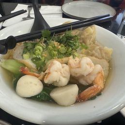 Wonton noodle soup Wonton noodle soup