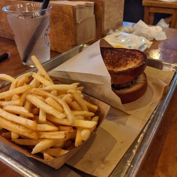 Chop House Burger - Fries and Ricky Bobby Melt - Burgers Near Me - Dallas, Texas