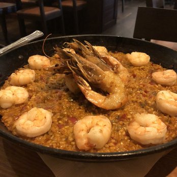 Bulla Gastrobar - Shrimp and prawn paella - Spanish Near Me - Plano, Texas