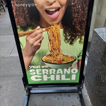 honeygrow - Outside signage - Salad Near Me - Brooklyn, New York honeygrow - Outside signage - Salad Near Me - Brooklyn, New York