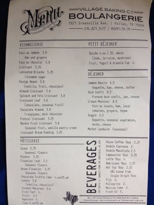 Menu photo 6 Village Baking Dallas, TX Menu photo 6 Village Baking Dallas, TX