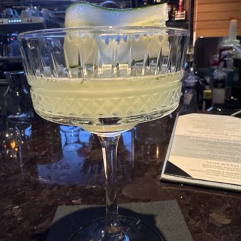 Devon Seafood & Steak - This is the half full martini that we got. The bar tender greeted us with a "hey what'sup". Seems like they are clueless and very rude. - Seafood Near Me - Oakbrook Terrace, Illinois