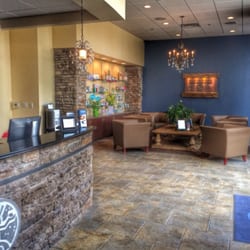 Hand & Stone Massage and Facial Spa - Gorgeous lobby! #lovethisplace