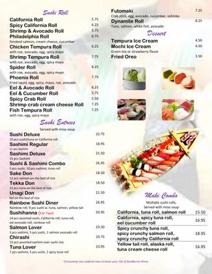 Menu photo 2 Sushihanna Lewisburg, PA Menu photo 2 Sushihanna Lewisburg, PA