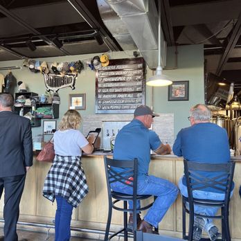 Bathtub Row Brewing Co-op - customers at the bar - Breweries Near Me - Los Alamos, New Mexico