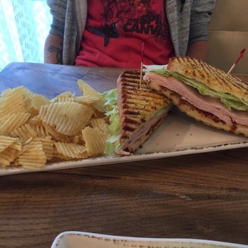 enVision Hotel - Turkey club panini from the Against the Grain bistro located inside the hotel. - Hotels Near Me - Everett, Massachusetts