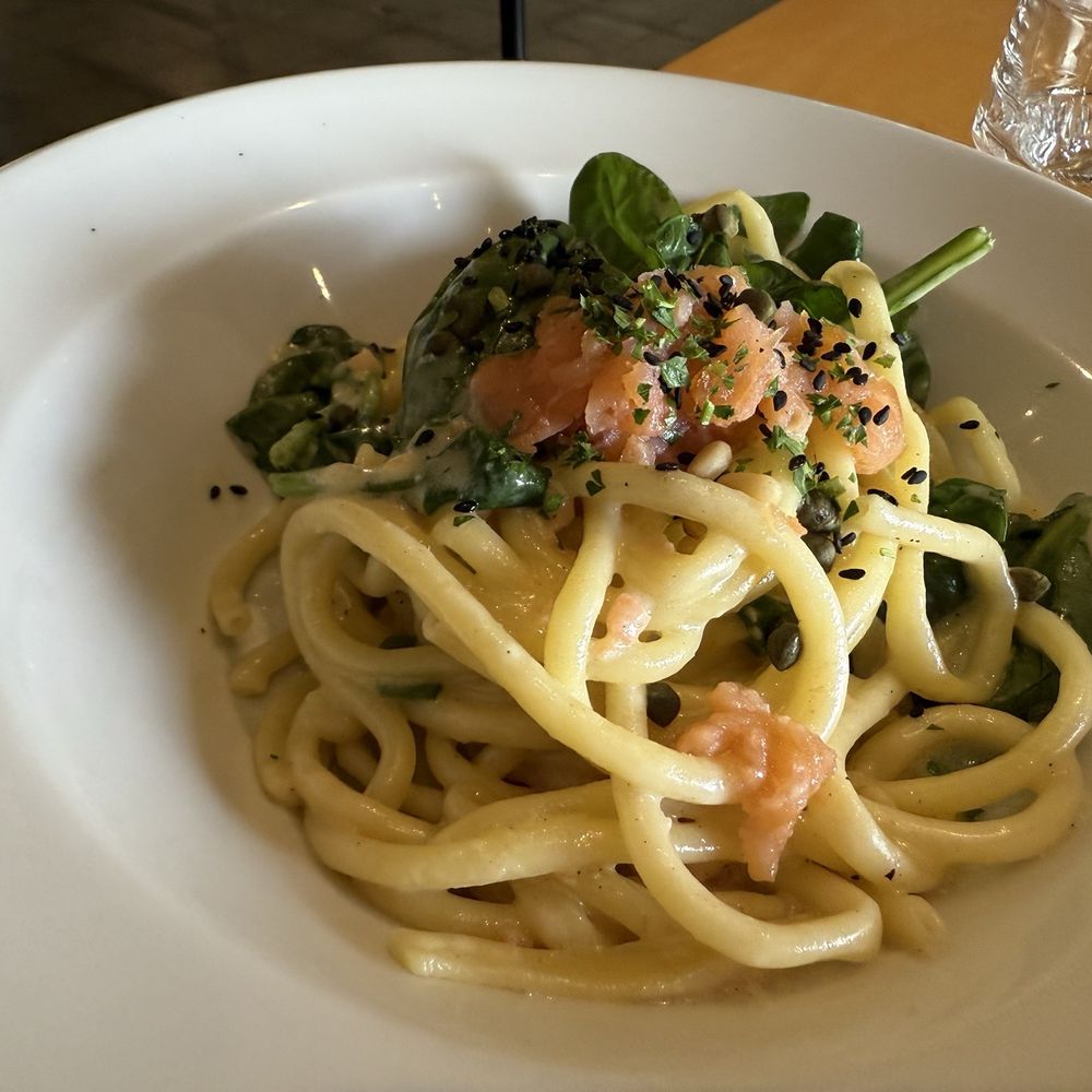 Due' Cucina - West Seattle - Smoked Salmon pasta - Italian Near Me - Seattle, Washington