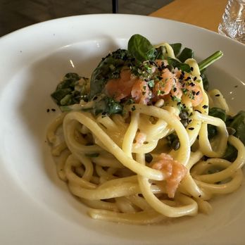 Due' Cucina - West Seattle - Smoked Salmon pasta - Italian Near Me - Seattle, Washington Due' Cucina - West Seattle - Smoked Salmon pasta - Italian Near Me - Seattle, Washington
