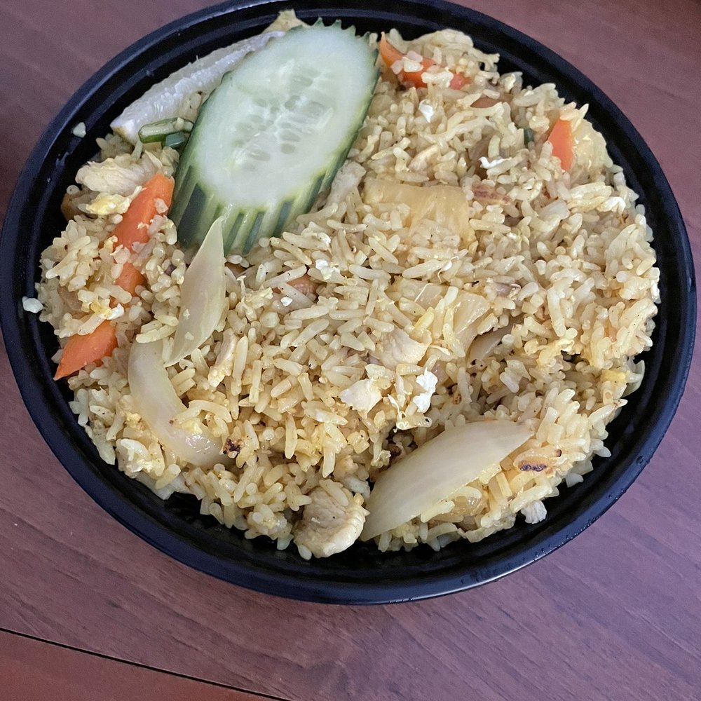 Thai Square - 4. Pineapple Fried Rice - Thai Near Me - Sugar Land, Texas Thai Square - 4. Pineapple Fried Rice - Thai Near Me - Sugar Land, Texas