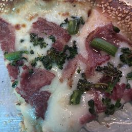 The sesame seed crust is outstanding The sesame seed crust is outstanding