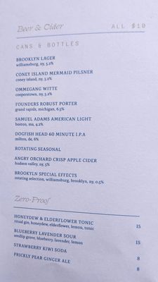 Menu photo 6 Lindens New York, NY