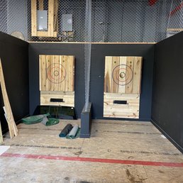 Batl Axe experience under development inside of Joyride