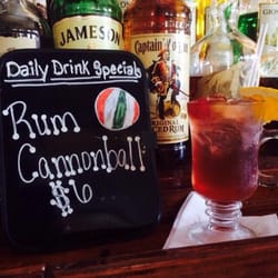 The Pelican Pub - A picture of one of their drink specials. Yum.