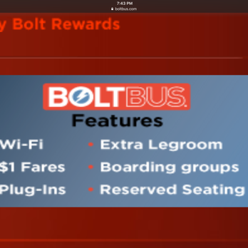 BoltBus - Don't let this info on Bolt website fool you. We had no wifi, plug ins, heat, or lights on our bus from NYC to DC - Transportation Near Me - Washington, DC, District of Columbia