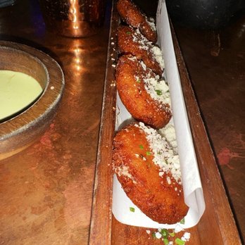 Lechon - Corn and Cheese Fritters - Tapas Bars Near Me - Portland, Oregon