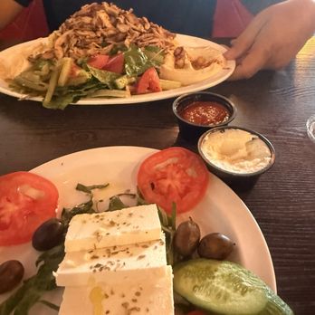 Cafe X2O, Claremont - Chicken Shawerma Plate - Lebanese Near Me - Claremont, California