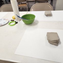 Oldham County Schools Art Center - Workstation for clay creations
