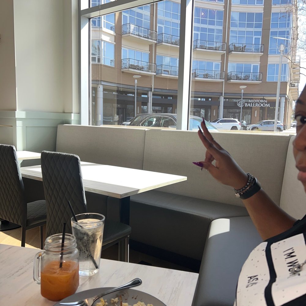 Gotta love a restaurant with a nice view. Gotta love a restaurant with a nice view.
