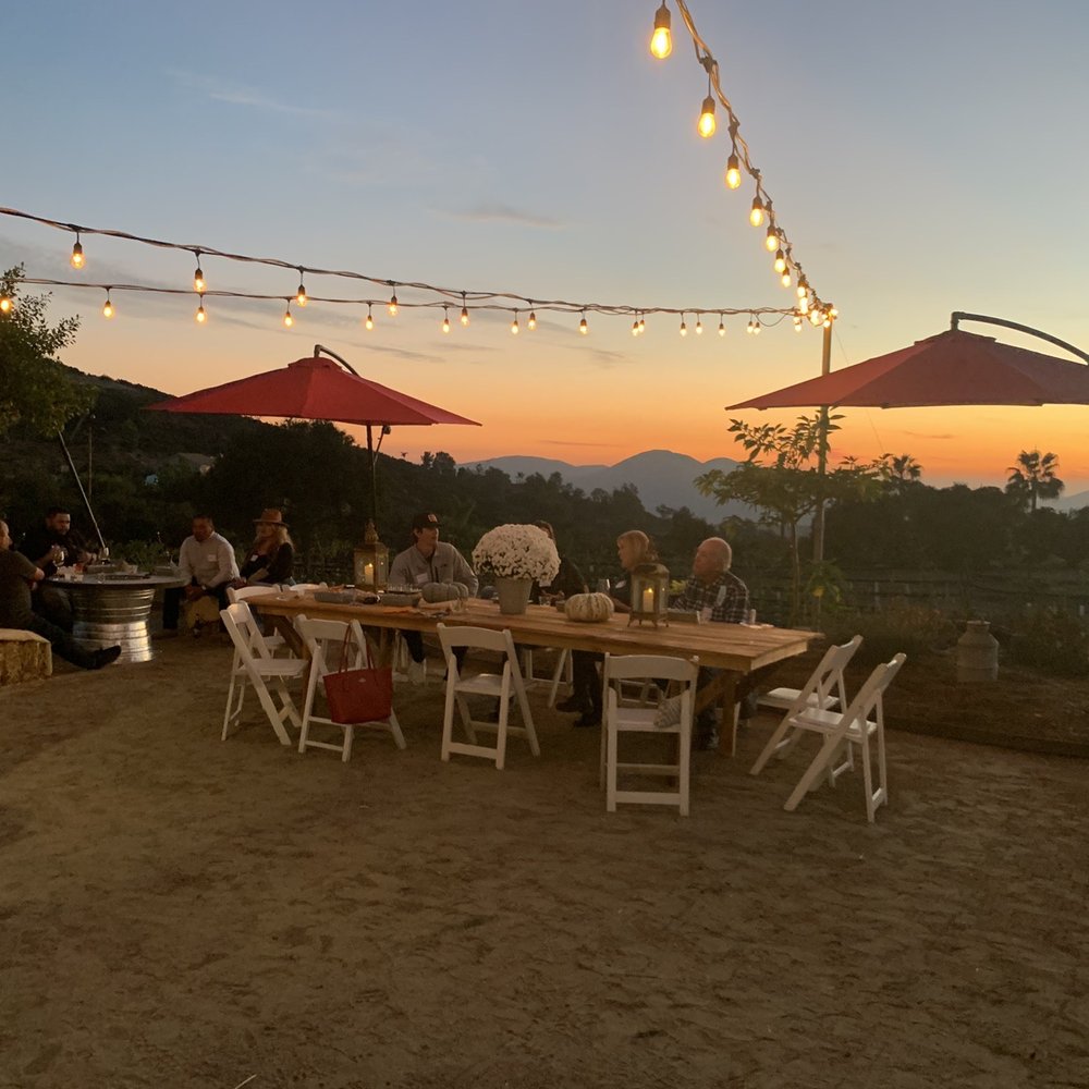 Rustic Ridge Vineyards - Views from the tasting room. - Wine Tasting Room Near Me - Jamul, California