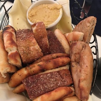 Kyma - Welcome bread - Seafood Near Me - Roslyn, New York