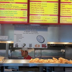 Bush's Chicken - Menu as of December 15, 2022