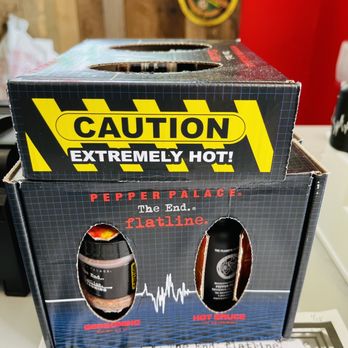 Pepper Palace - You need to sign a waiver to get a sample of the Flatline hot sauce. - Herbs & Spices Near Me - Pooler, Georgia Pepper Palace - You need to sign a waiver to get a sample of the Flatline hot sauce. - Herbs & Spices Near Me - Pooler, Georgia