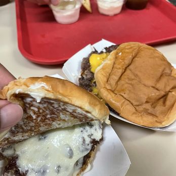 The Friendly Kearny Mesa - French Onion Dip Burger & OG Dirty Flattop Burger - Burgers Near Me - San Diego, California